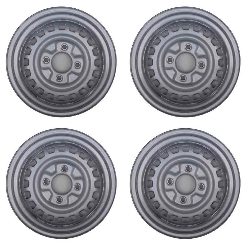 Roda Ferro Fusca 4 Furo Sem Calombo Aro 15 Tala 4,5 Original Usado - Jogo