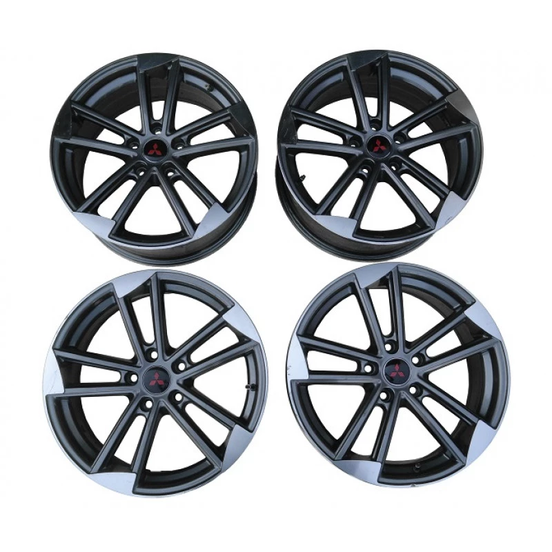 Roda Liga Leve Aro 17 Tala 7,5 5x114,3 Mitsubishi Usada - Jogo