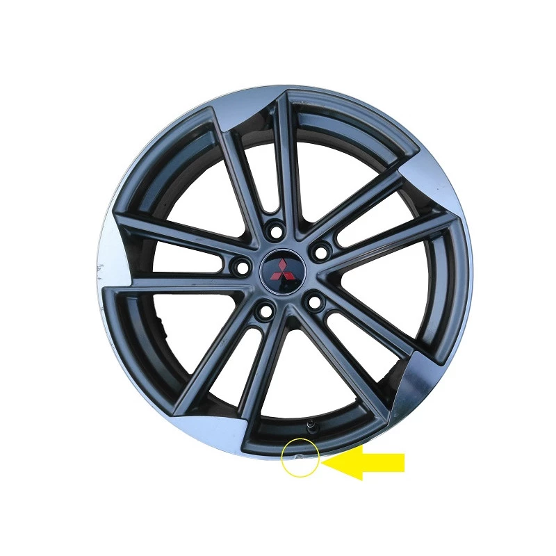 Roda Liga Leve Aro 17 Tala 7,5 5x114,3 Mitsubishi Usada - Jogo