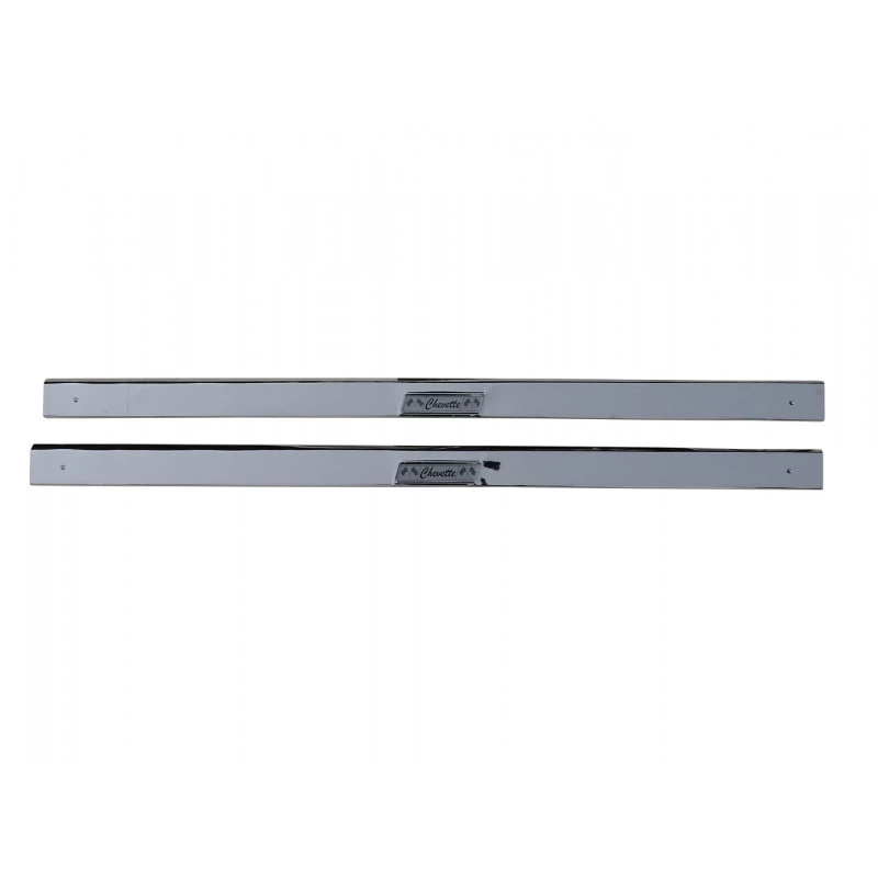 Friso Soleira Porta Chevette 2 Portas Inox Novo - Par