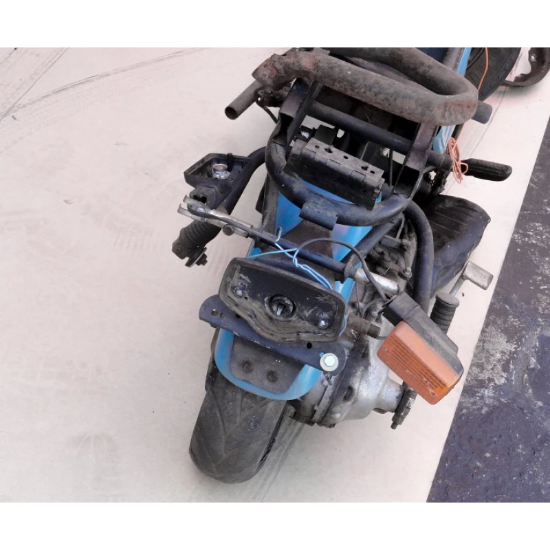 Sucata Moto Antiga Xispa Década 70 No Estado Sem Documentação 