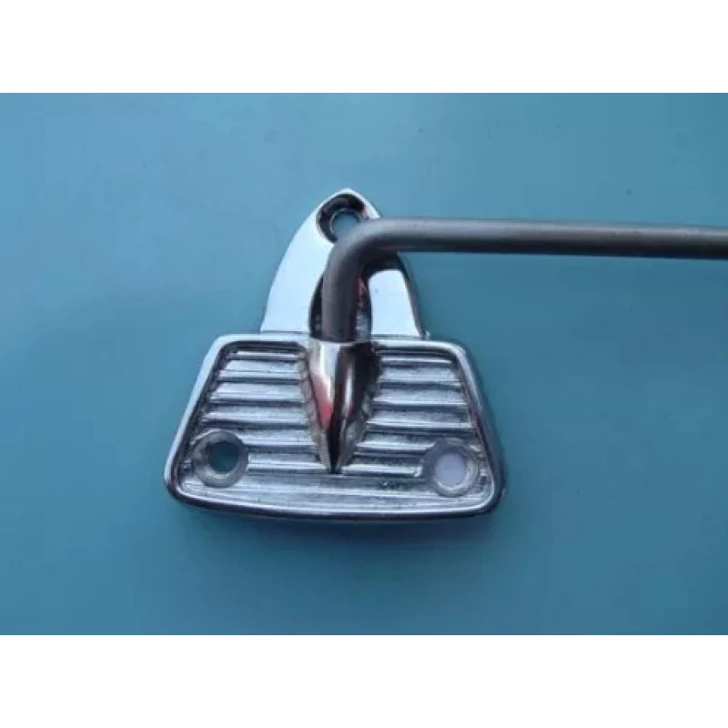 Suporte Quebra Sol Cromado F-100 56 à 71 - Par