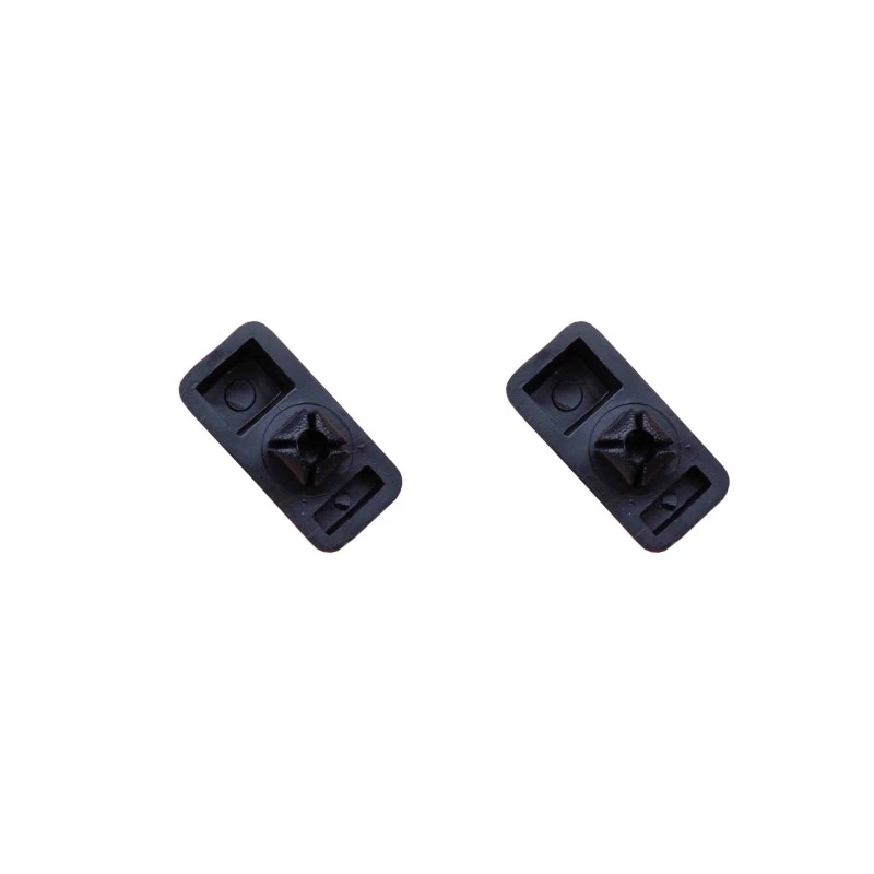 Suporte do Quebra Sol Preto D-20 A-20 Veraneio Monza - Par