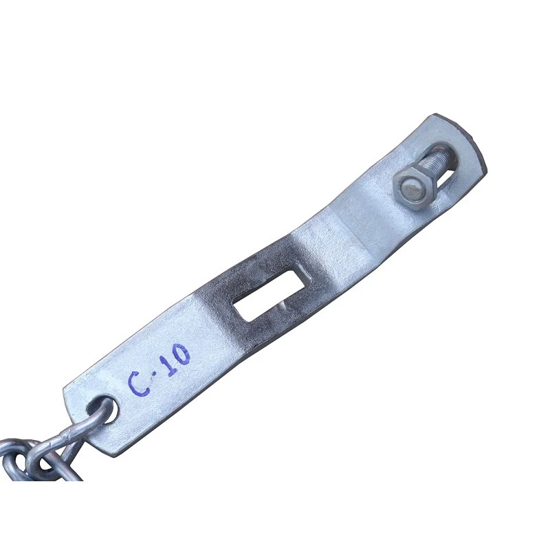 Tranca Corrente da Caçamba C-14 C-10 D-10 A-10 C-15 Galvanizada - Par