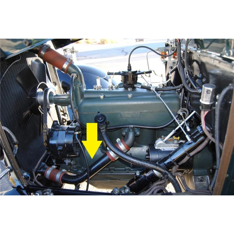 Tubo De Água Motor com Torneira Ford Model A 1928 29 30 1931