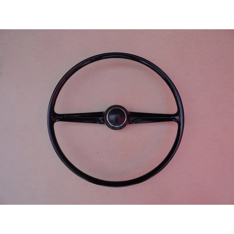 Volante Kombi Corujinha 1973 a 1975 Preto com Botão Original Usado
