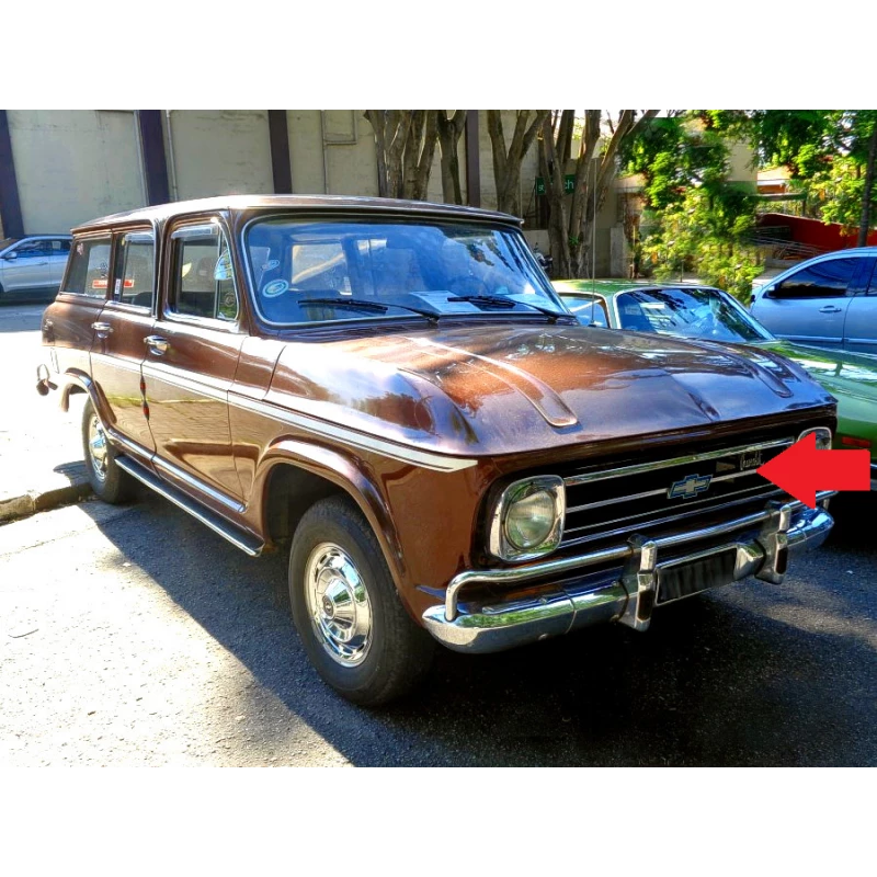 Grade Dianteira Veraneio 71 à 78 e Caminhões C-60 C-65 Original Usada 