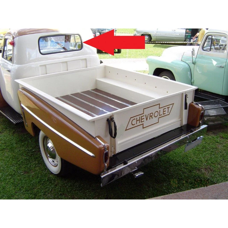 Vidro Vigia Chevrolet Brasil 1958 à 1962 Incolor Novo