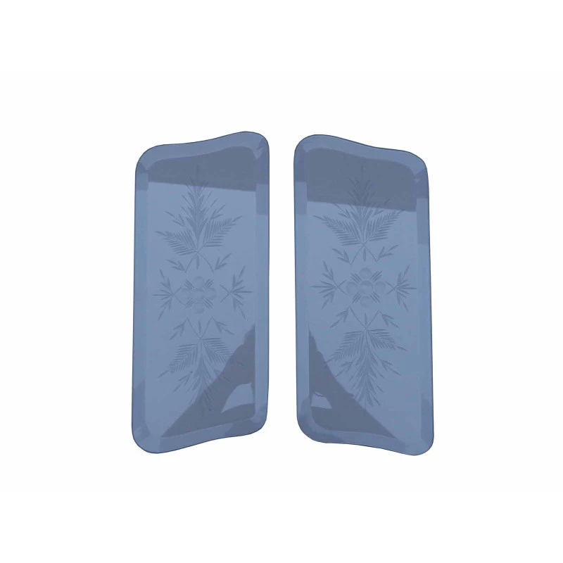 Vidro Quebra Vento Lapidado Ford Model A 1928 a 31 Bisote - Par