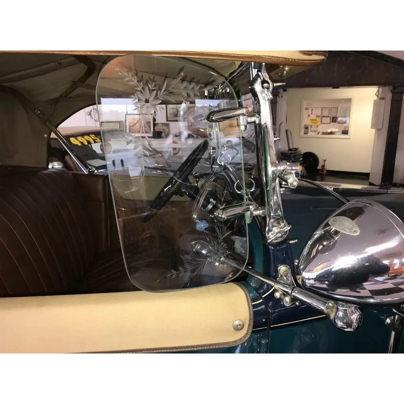 Vidro Quebra Vento Lapidado Ford Model A 1928 a 1931 Bisote - Par
