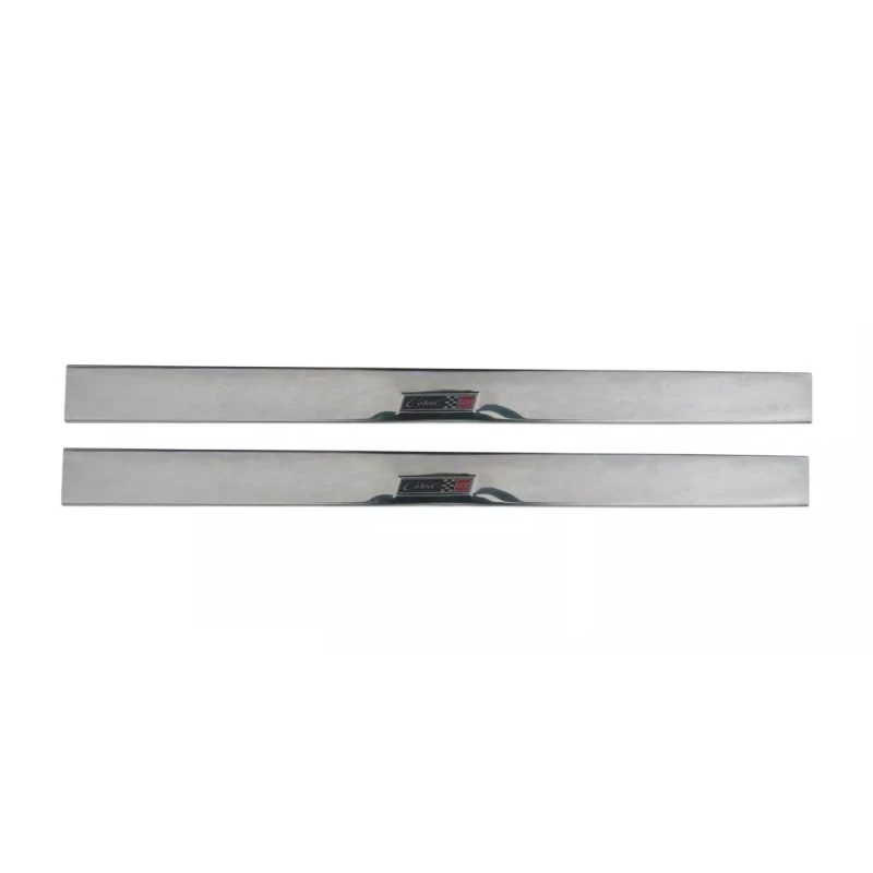 Soleira Friso da Porta Corcel I GT até 1977 2 Portas Inox - Par
